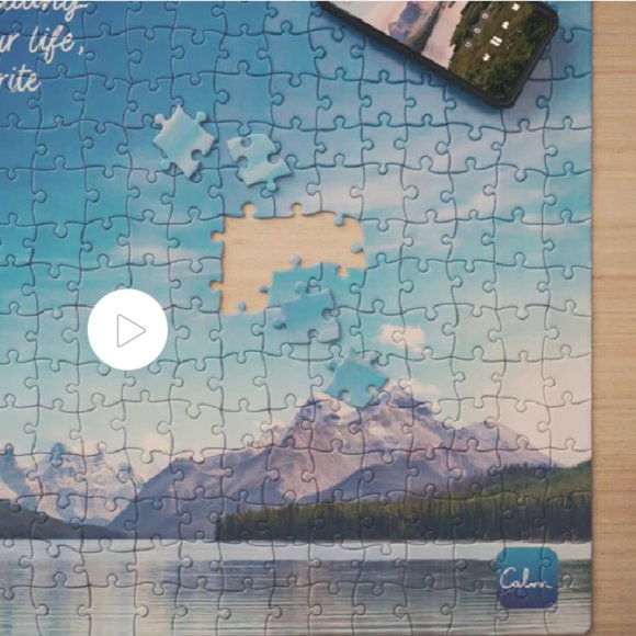 Calm 300 pieces Jasper Lake puzzle 24” x 18” NWT - Picture 9 of 10